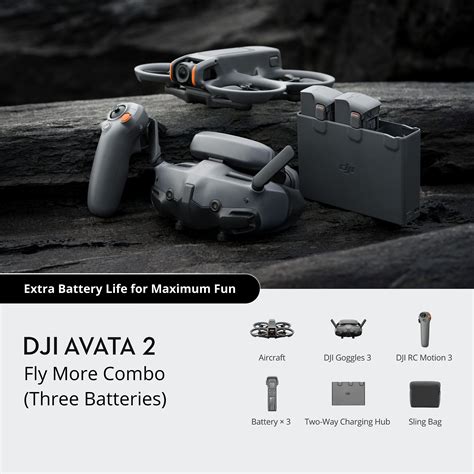 dji avata|Drone DJI Avata 2 Fly More Combo (3 baterias) BR